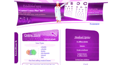 Desktop Screenshot of en.contlenses.by